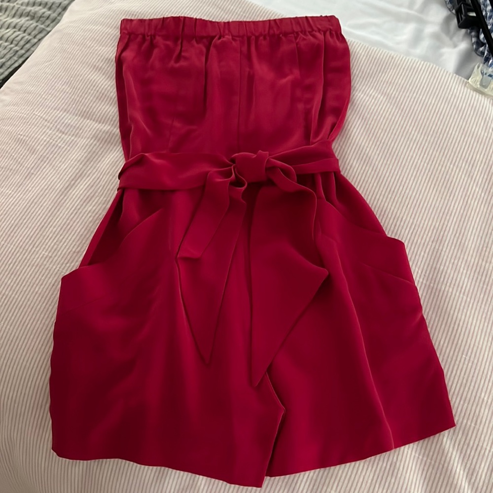 Amanda Uprichard silk Romper